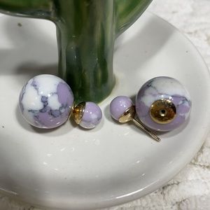 Marble Swirl Earrings